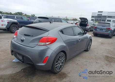 2013 Hyundai Veloster Base W/Black z USA, uszkodzony, nr VIN KMHTC6AD2DU179712